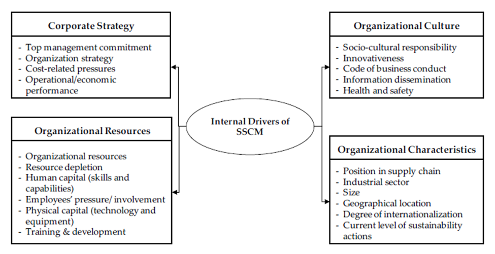 Figure 2: Internal Drivers of SSCM 