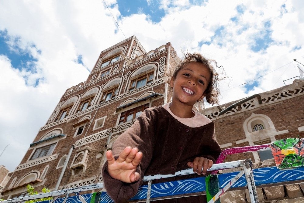 Girl in Sanaa, Yemen