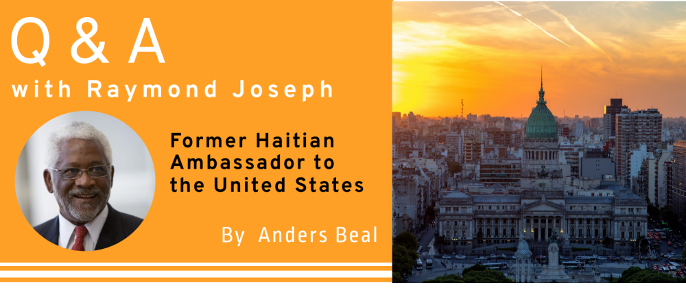 Haiti Amb Raymond Joseph
