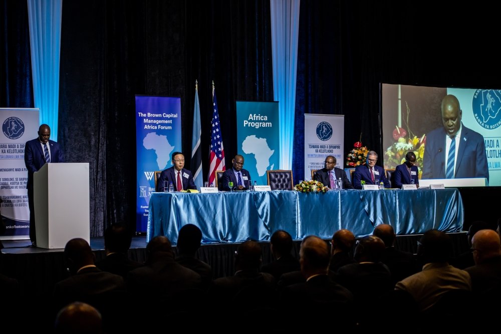 Brown Capital Management Africa Forum High-Level Meeting on Sovereign Wealth Funds