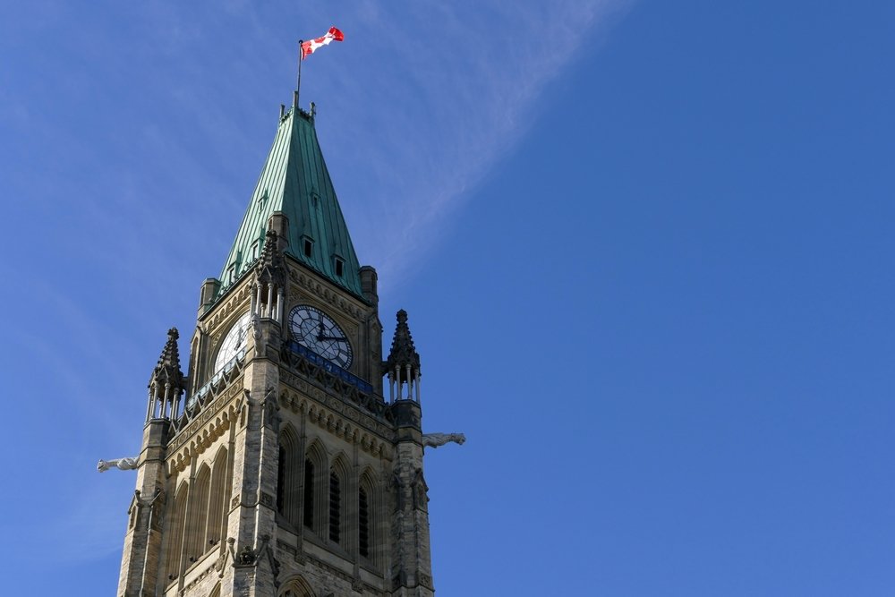 Tower of Canadian Parliament