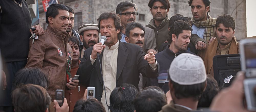 Imran Khan at Election Rally