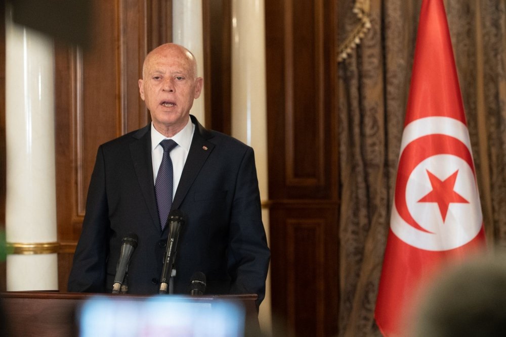 Tunisian President Kais Saied