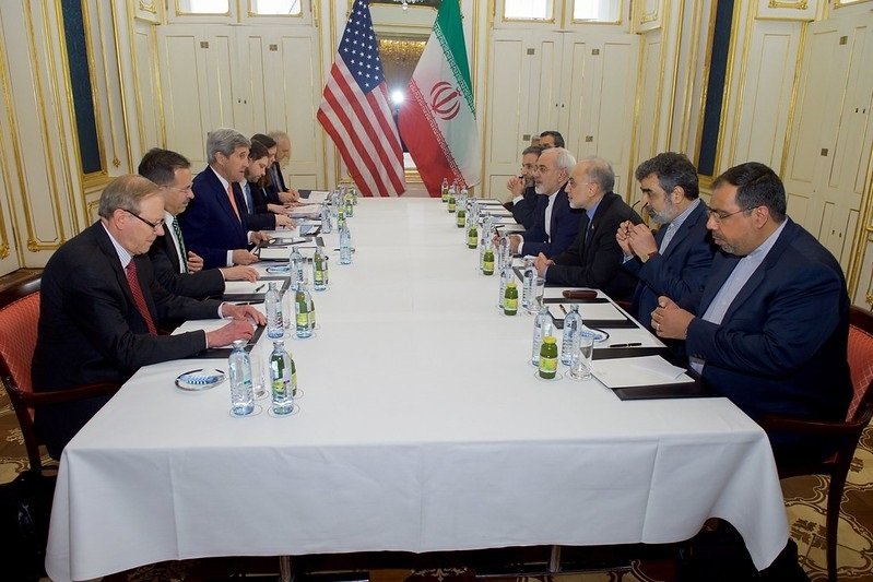 Kerry and Zarif, Vienna, Austria, January 16, 2016