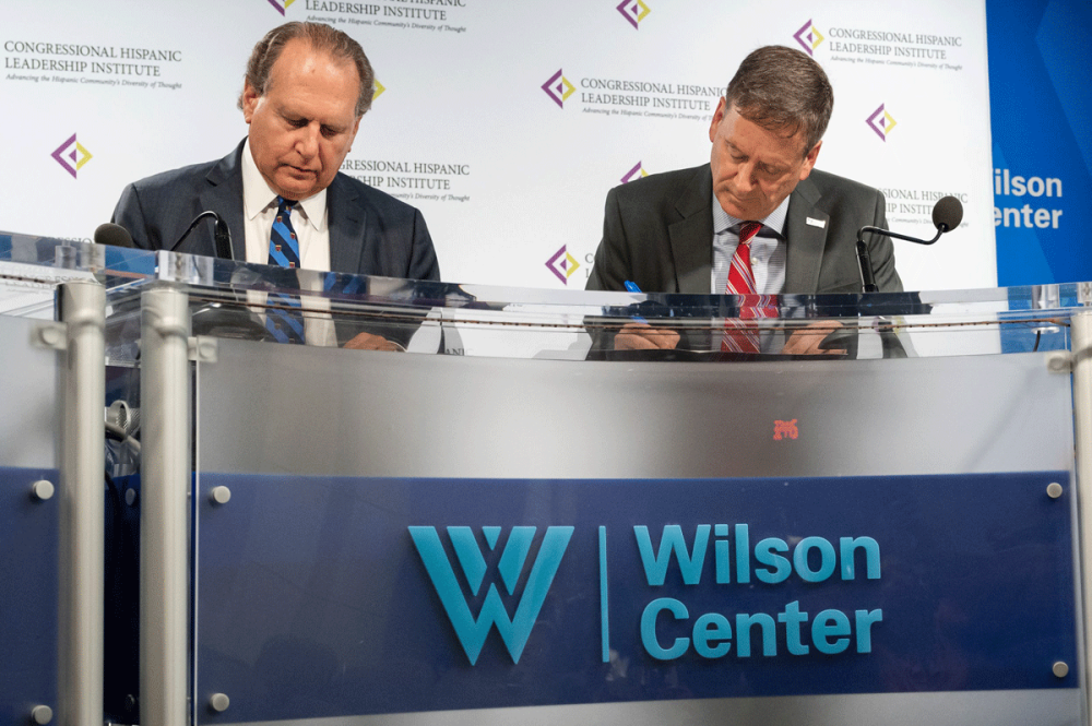 The Honorable Lincoln Diaz-Balart, CHLI Founder and Chairman and Ambassador Mark Green