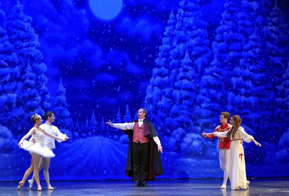 Scene from The Nutcracker ballet performed by the New Mexico Dance Theater in 2014.