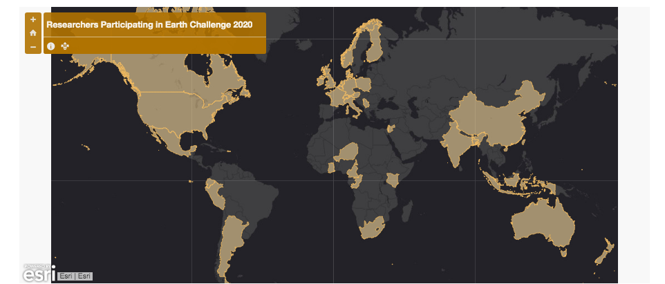 Screenshot of Earth Challenge App