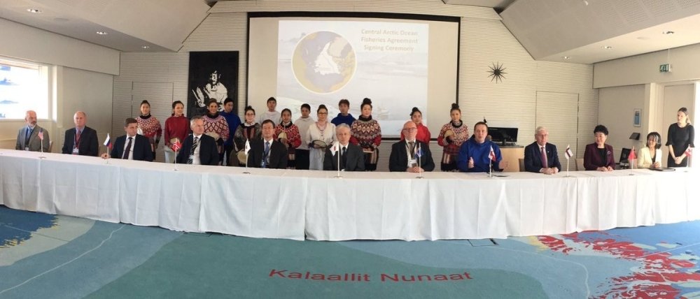 Signing Ceremony in Ilulissat, Greenland, October 3, 2018