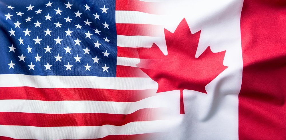 Canada-US Flag