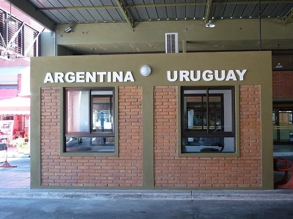 Border Argentina/Uruguay