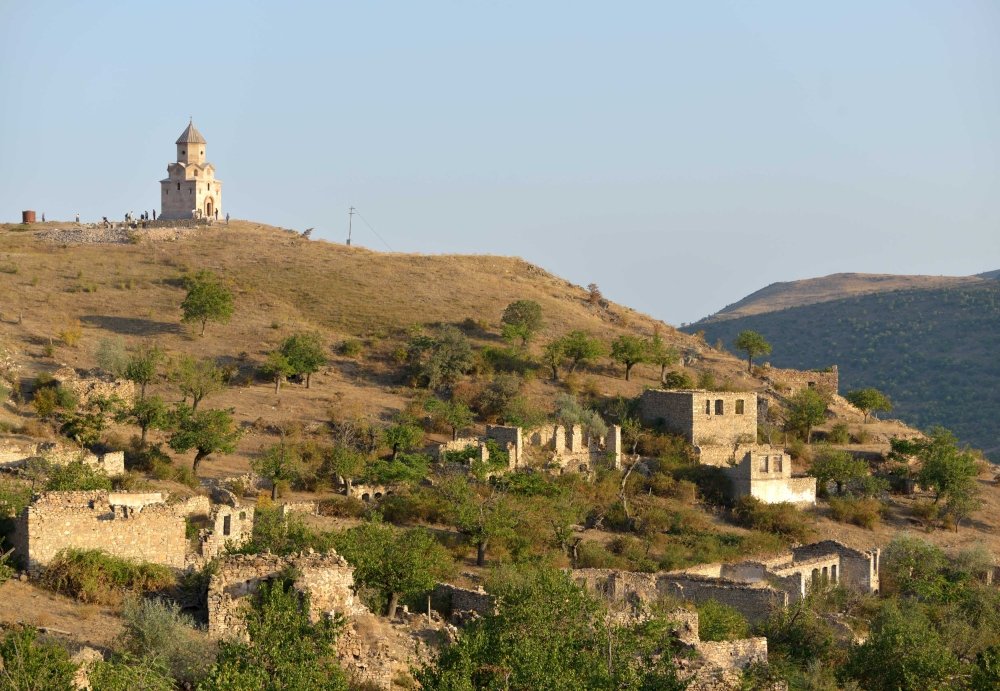Village of Karaglukh in the Hadrut Province of Nagorno-Karabakh, John the Baptist Church