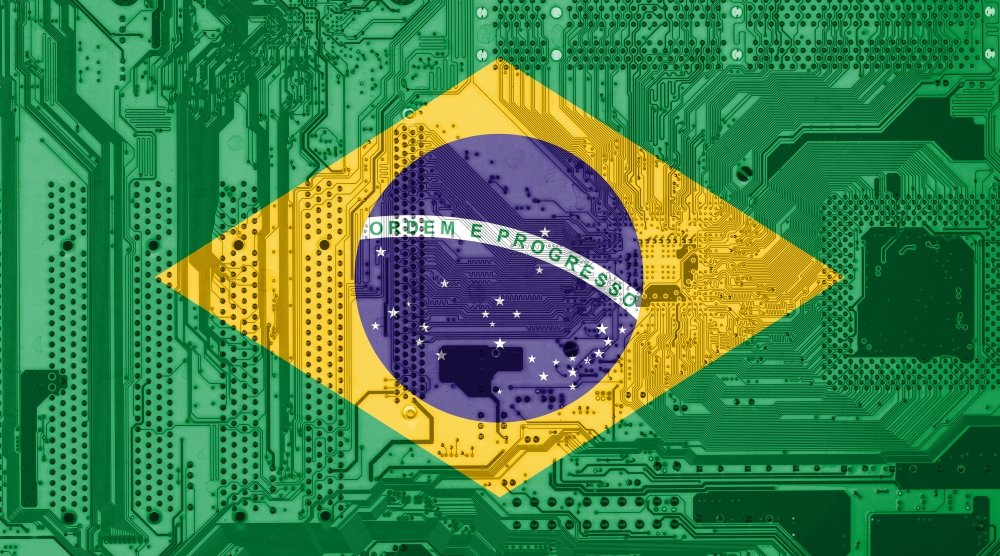 Brazil Flag Circuit Board Technology