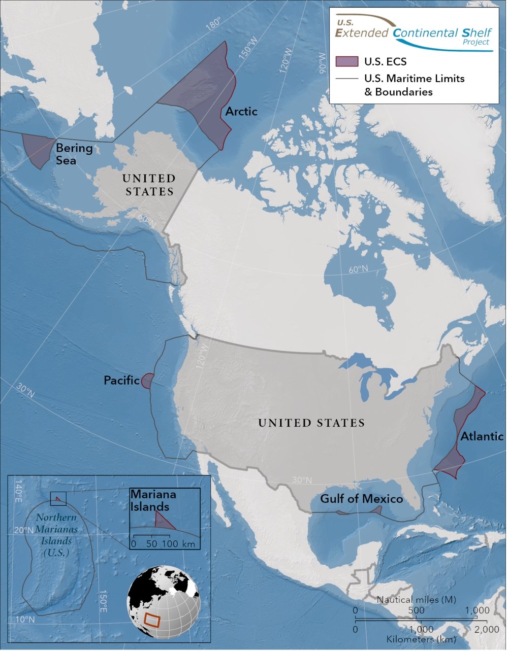 Photo of US ECS Map