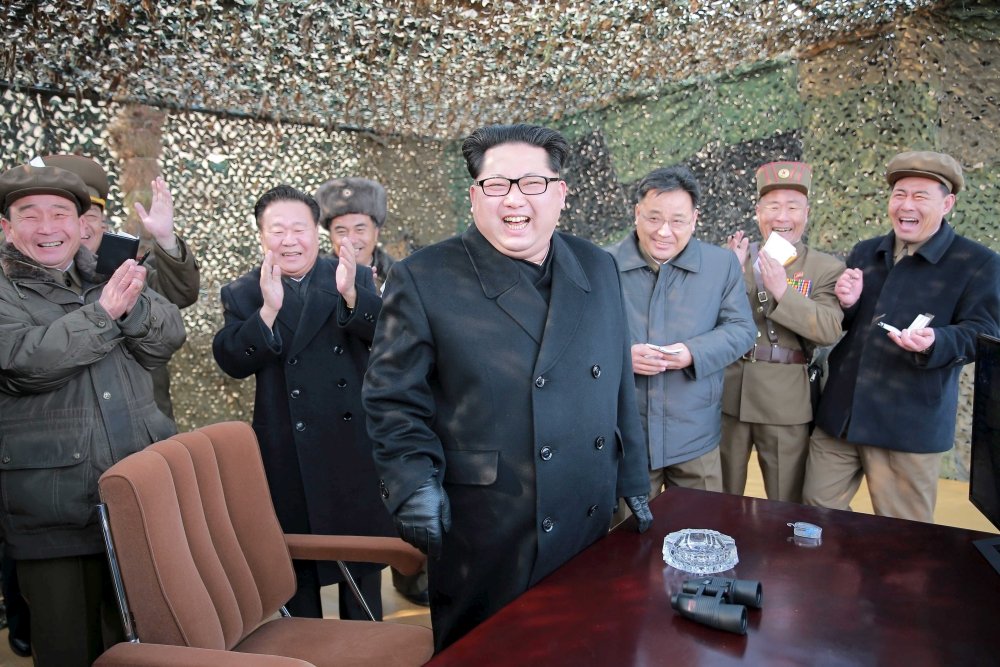 Kim Jong Un Smiling