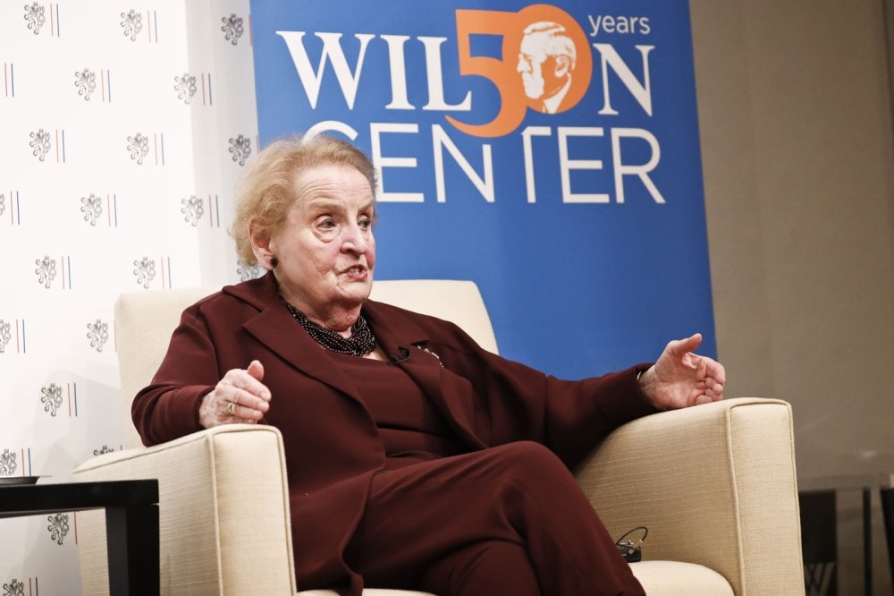 Image Madeleine Albright at Czech Embassy 2018