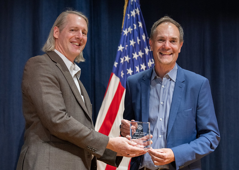 Christian Ostermann Accepts Truman Award