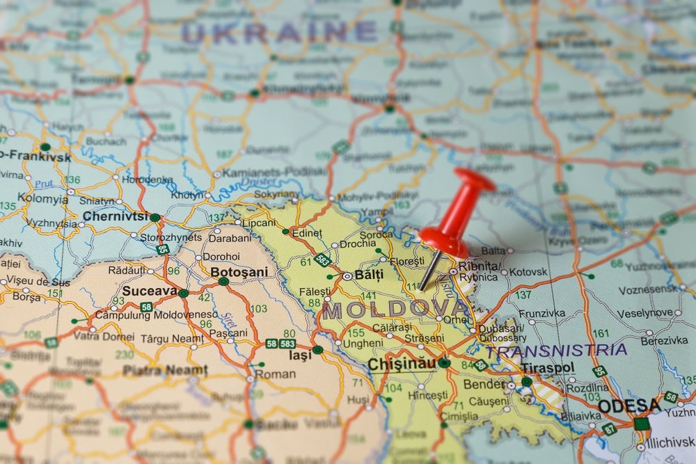 Map of Moldova