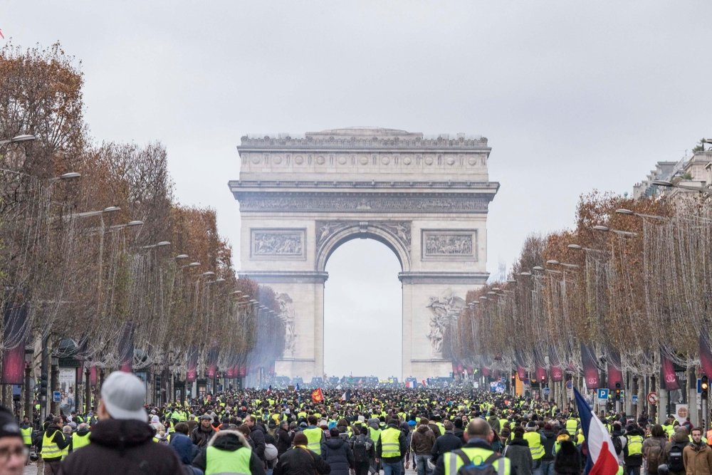 French protests