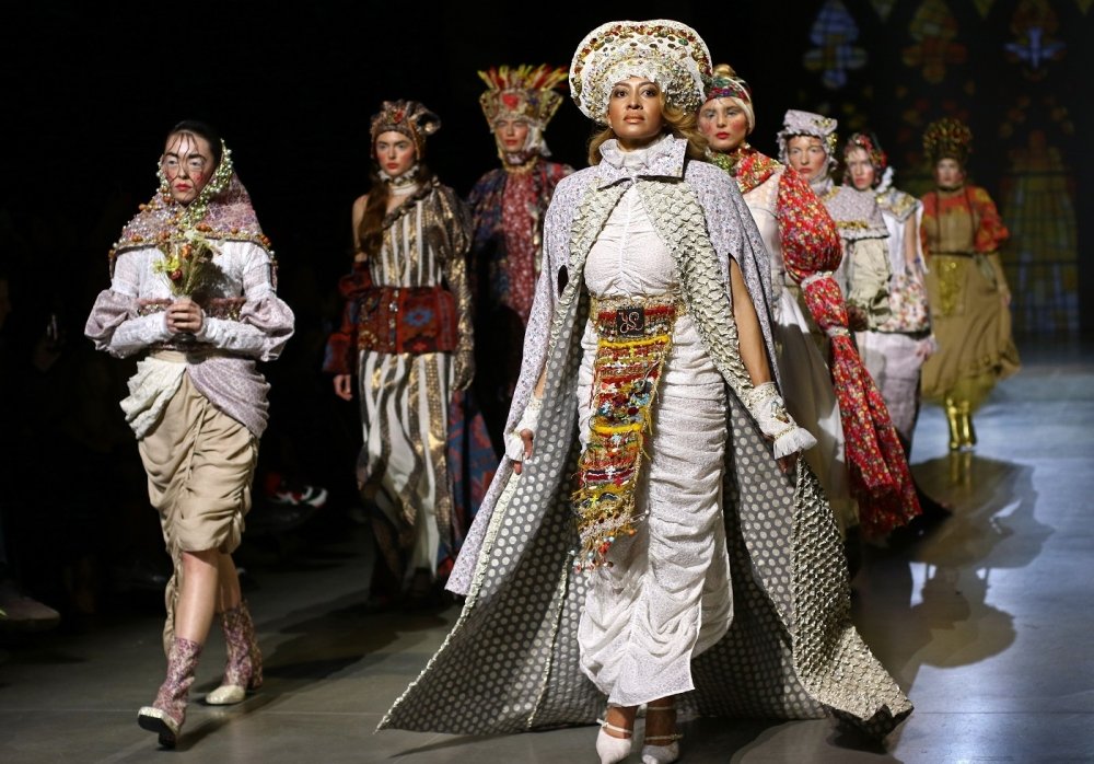 Models on a Runway