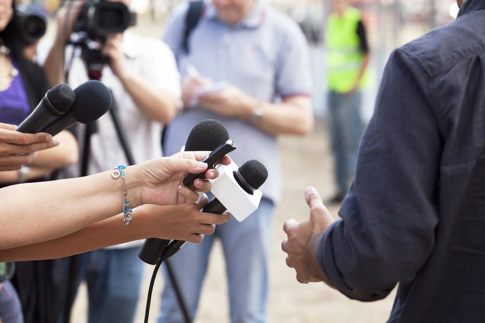 Journalists Interviewing