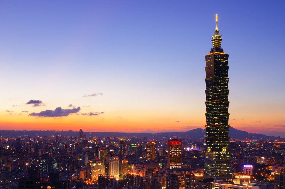 Taipei at Sunset