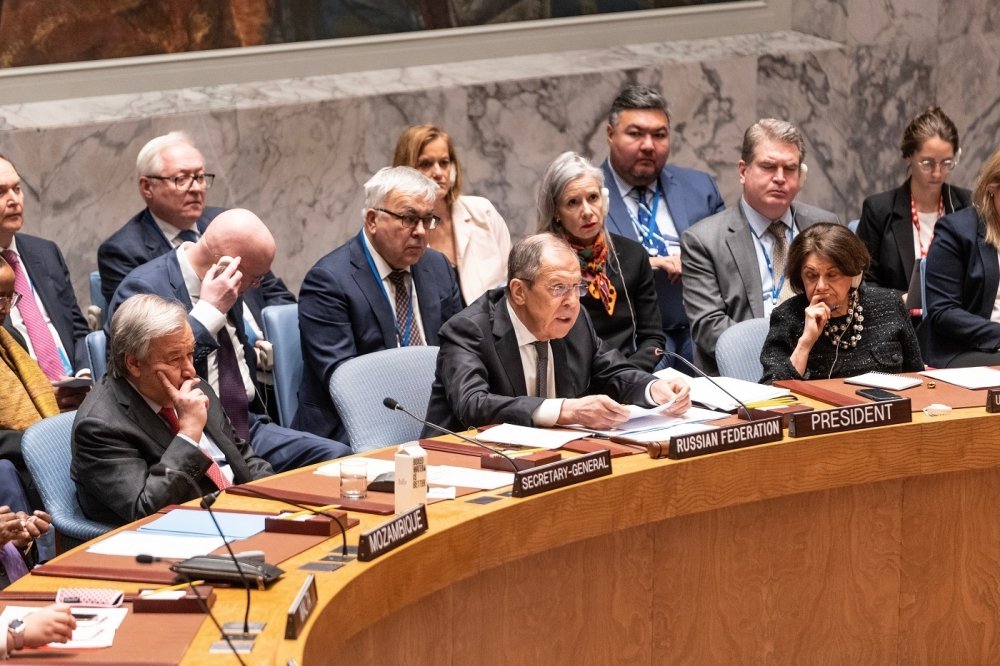 Lavrov Speaks at the UN Security Council 