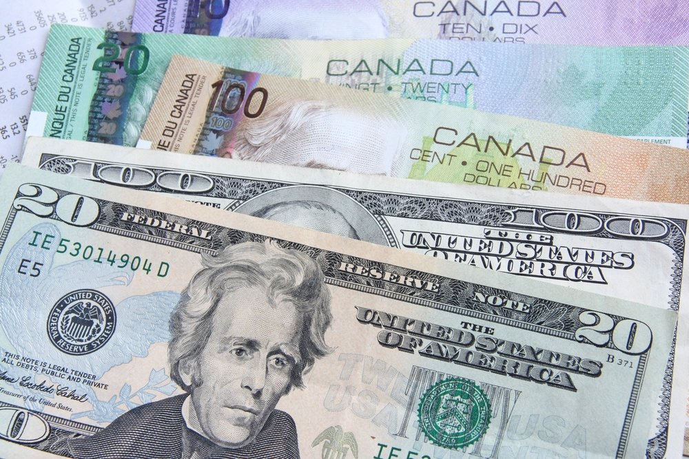 Canadian and U.S. Currency