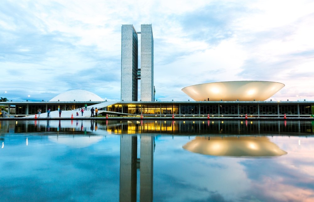 Discussion with President of the Brazilian Senate, Rodrigo Pacheco