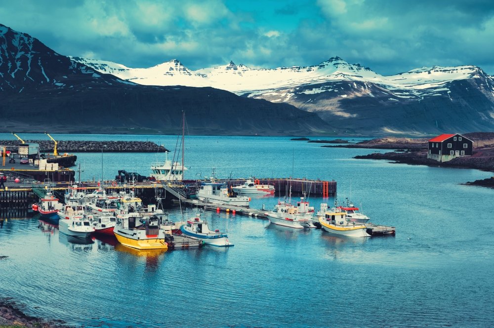 Port in Iceland