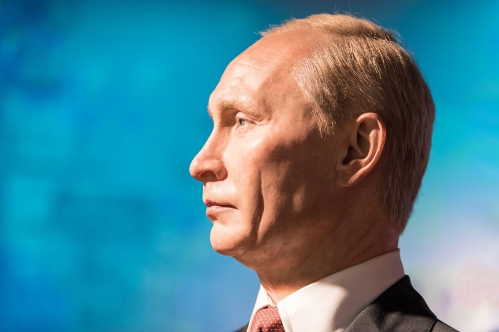 Wax Statue of Putin 