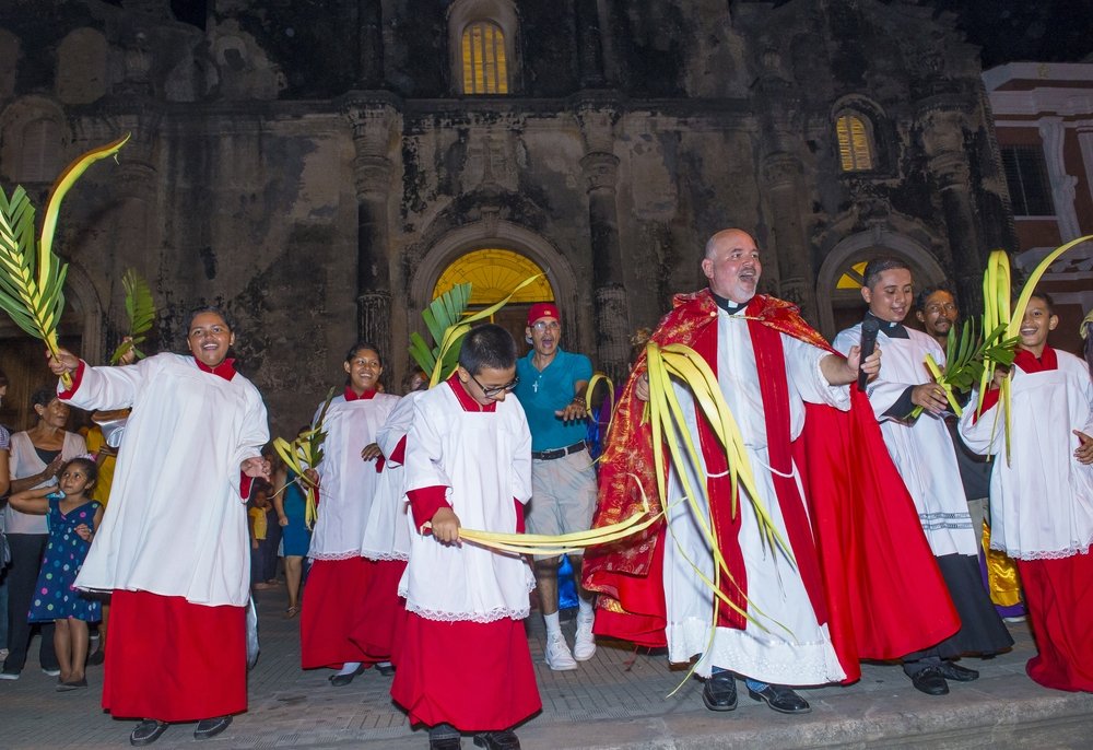 Nicaraguan Palm Sunday Procession