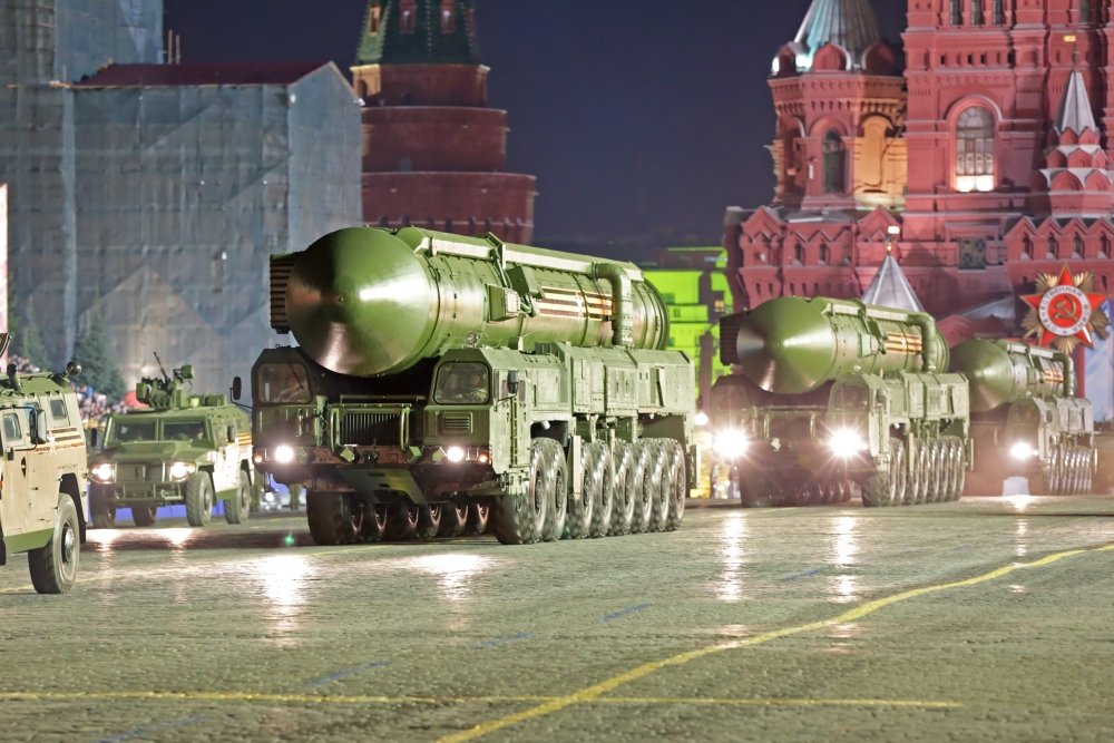 Night rehearsal of Victory Day, 2016