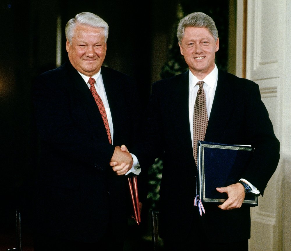 Image Yeltsin/Clinton