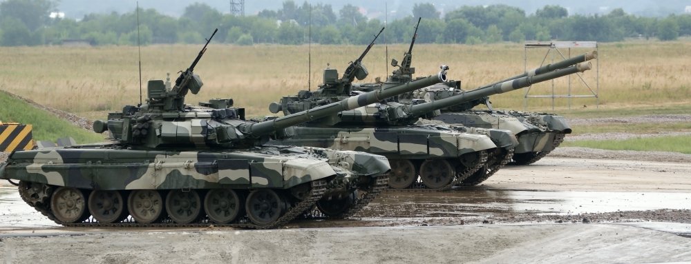 Image of a main Russia battle tank