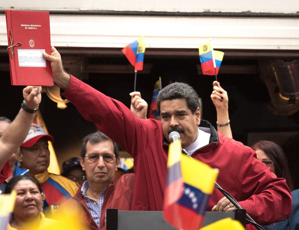 Maduro at Rally