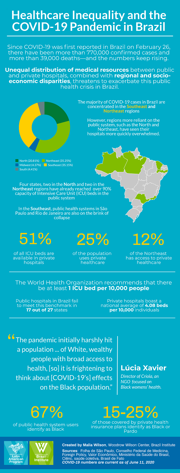 Infographic - Brazil and Covid