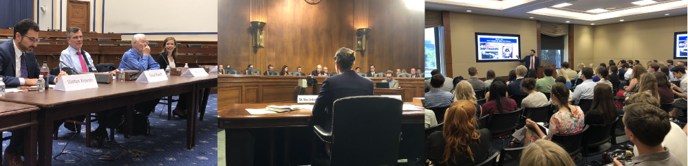 Kennan scholars and staff speaking at various congressional events