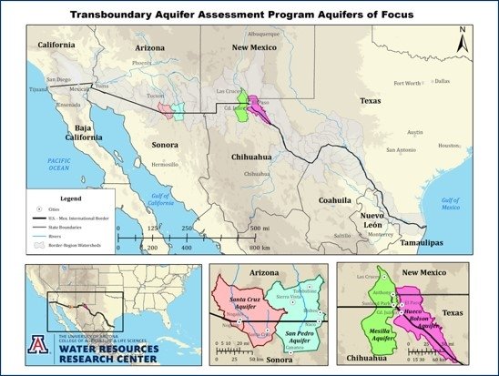 ransboundary Aquifer Assessment Program Aquifers of Focus