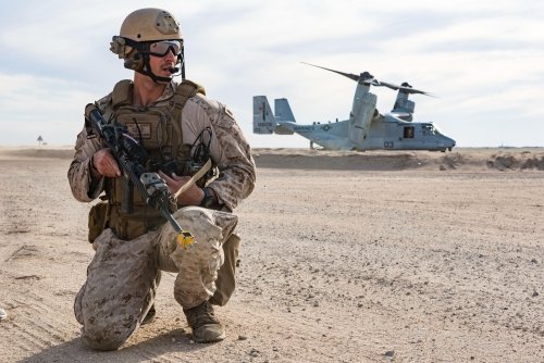 Expeditionary Airmen support Marine rescue mission in war against ISIS