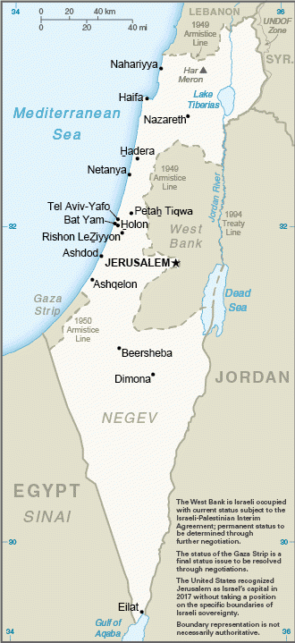  Palestinians Map