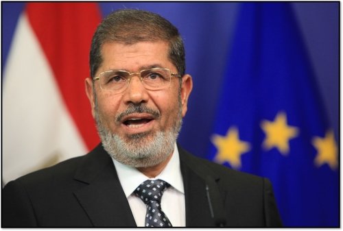 Egyptian President Mohamed Morsi in 2012