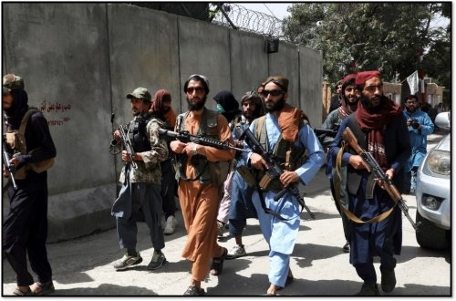 Taliban at Kabul Airport