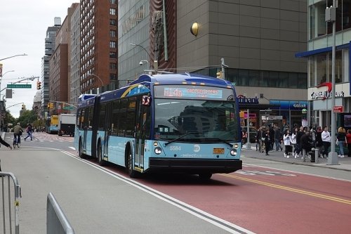 M14 Bus on 14th Street. 