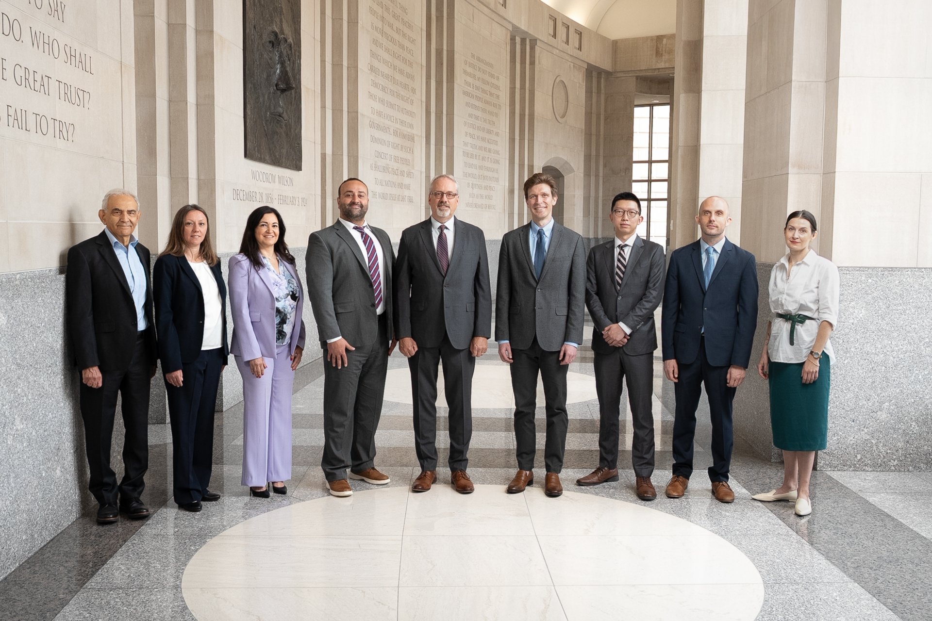 Wilson Center Research Fellows Group Portrait