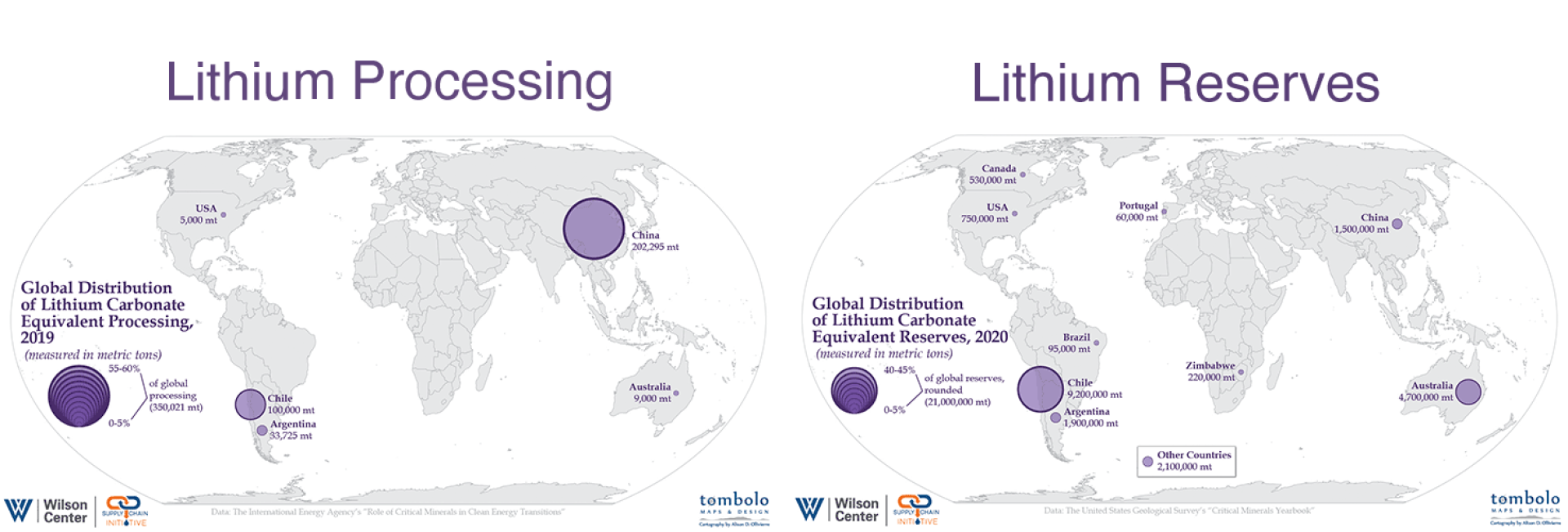 Lithium Maps