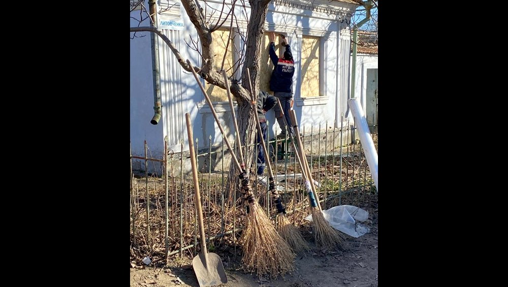 Cleaning up in Ukraine
