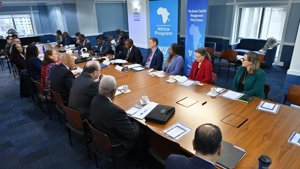 Particpant discussion at the "Transforming US-Africa Economic Engagement into a 21st Century Partnership" breakfast
