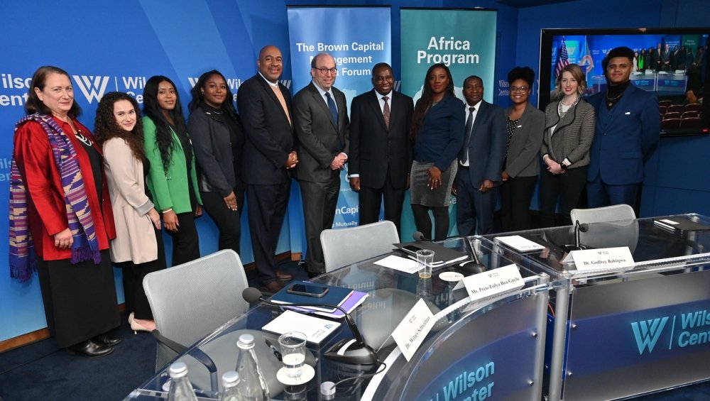 Speakers and Africa Program Staff at the "Transforming US-Africa Economic Engagement into a 21st Century Partnership" event