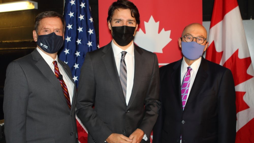 Mark Green, Justin Trudeau, and David Jacobson