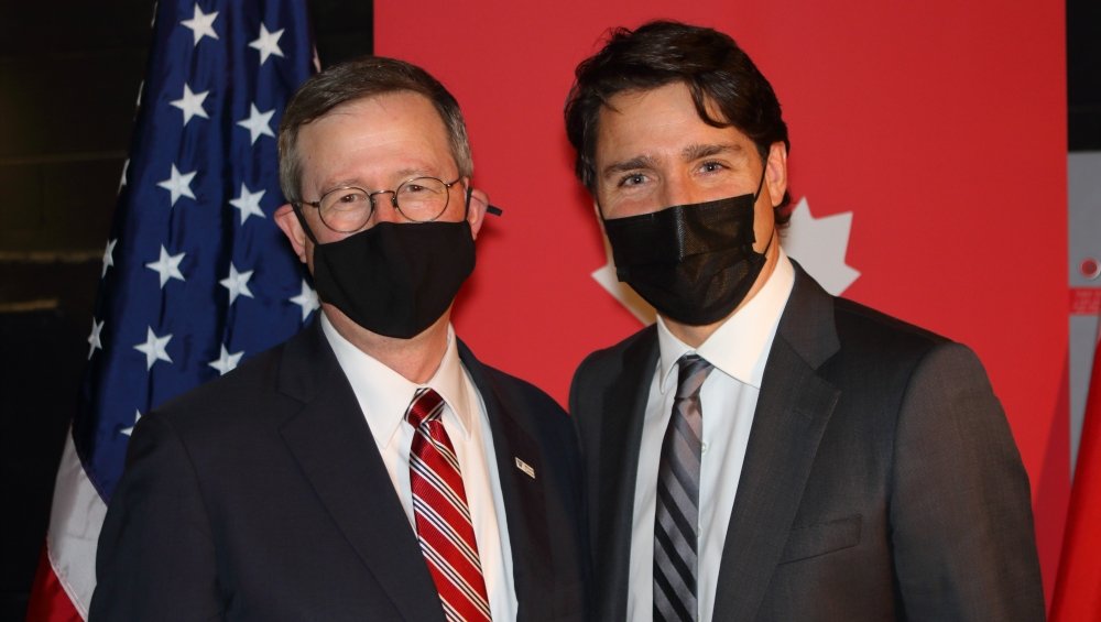 Trudeau and Chris Sands